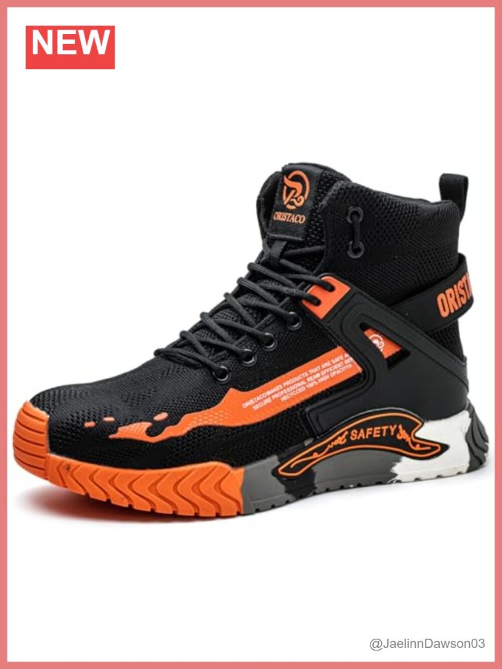 Women's Steel Toe Work Sneakers Lightweight Breathable Construction Safety Boots